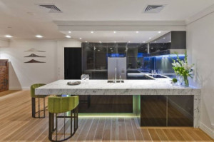 luxury modern kitchen