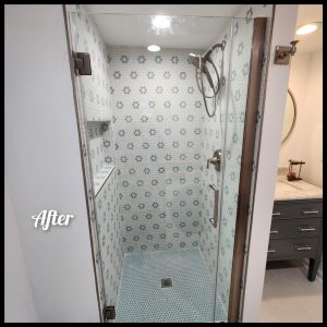 Shower remodel - Arlington VA - after photo N12